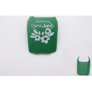 PLAYMOBIL (0145) Tablier Vert Lisse FloraShop 4484 Abimé