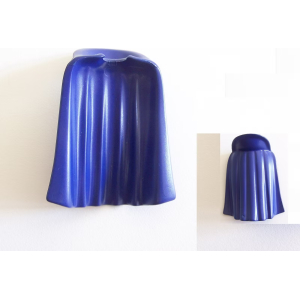 PLAYMOBIL (0108) Cape Longue Bleue Foncée Rigide avec Col 3997 5719 4547