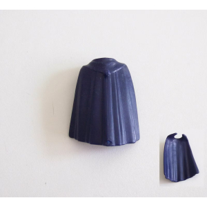 PLAYMOBIL (0164) Cape 3/4 Souple Bleu Foncé Attache Arme dans le Dos 6160