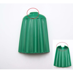 PLAYMOBIL (0175) Cape Longue Vert Rigide (petite casse)