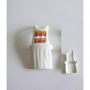 PLAYMOBIL (0152) Tablier Blanc pour Chef Barbecue BBQ Chef
