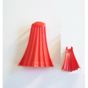 PLAYMOBIL (0137) Cape Longue Rouge Rigide Vintage