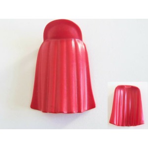 PLAYMOBIL (0171) Cape Longue Rouge Rigide avec Col