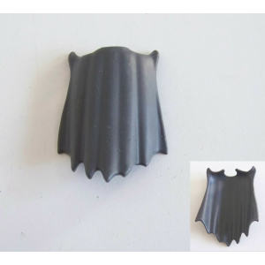 PLAYMOBIL (0183) Cape Longue Gris Souple avec Pointes 5978 5239 5638