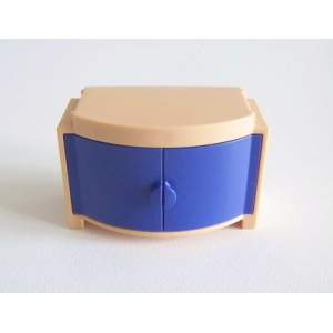 PLAYMOBIL (R205) MAISON MODERNE - Placard 2 Portes Bleues Meuble Salon 3966