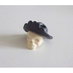 PLAYMOBIL (A2207) PIRATES - Crane Tête de Mort avec Chapeau Ile Trésor 3858