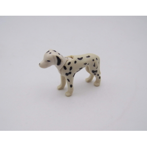 PLAYMOBIL (T3158) FERME - Chien Femelle Dalmatien 5212 (abimée)